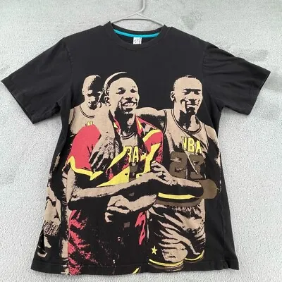 $49.95 • Buy Lemar And Dauley Shirt Mens Medium Black Michael Jordan Basketball Streetwear