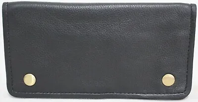 Quality Full Grain  Vintage Leather Tobacco Pouch. Style:11033. BLACK • $29.99