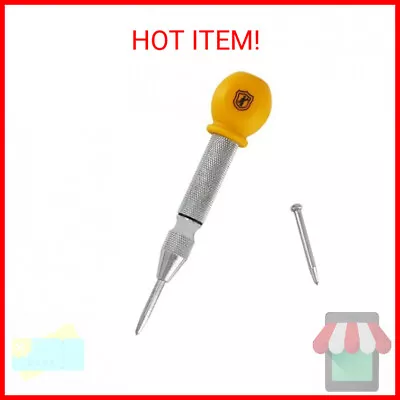 MulWark 5  Spring-Loaded Automatic Steel Center Hole Punch Marker Scriber For Wo • $13.32