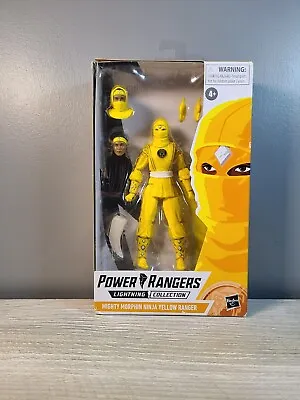 Power Rangers Lightning Collection Mighty Morphin Ninja Yellow Ranger Figure • $11.99