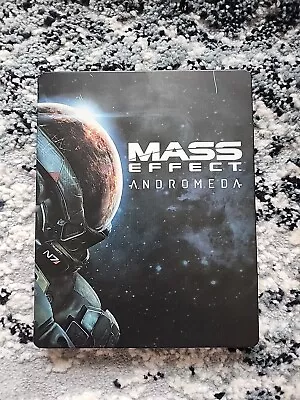 BioWare Mass Effect Andromeda Steelbook Xbox One W/Game And Inserts • $18.99