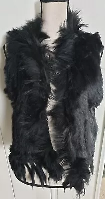 Lapin Real Fur Waistcoat With Fox Fur Trim Like Jayley Brand New Unworn. • £45