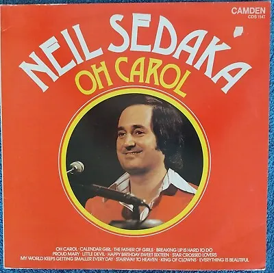 Neil Sedaka: Oh Carol 12  Vinyl LP 1985 Very Good  Condition • £0.99