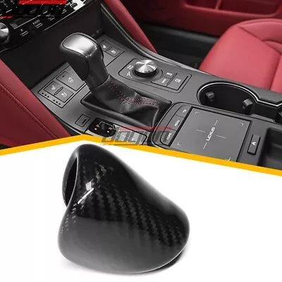 Carbon Gear Shift Knob Selector Covers For Lexus IS300 350 500 AWD F SPORT 2021+ • $32.60