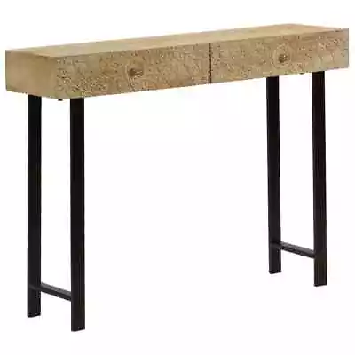 Console Table Solid Mango Wood 102x30x79 Cm • £179.99