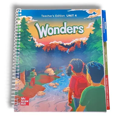 #F Mcgraw Hill Reading Wonders Teacher's Edition Grade 4 Unit • $49.99