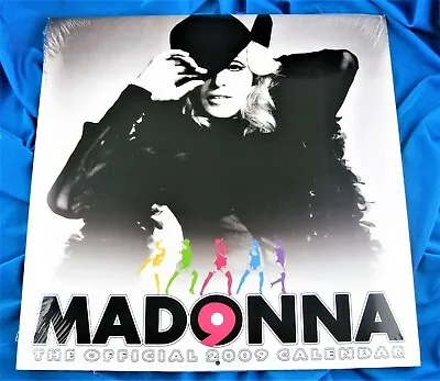 MADONNA SEALED OFFICIAL CALENDAR 2009 BOY TOY 12'' X 12'' (LP SIZE) Hard Candy • $24.95