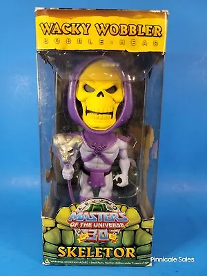 Skeletor Bobble Head Wacky Wobblers Masters The Universe 30th Anniversary NIB • $32.86