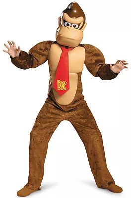 Brand New Super Mario Brothers Donkey Kong Deluxe Child Costume • $47.67