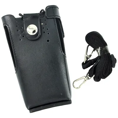 Leather Case Carrying Holder Holster For Motorola Two Way Radio HT750 HT1250... • $17.49