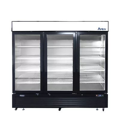 Atosa MCF8724GR 3 GLASS Door REFRIGERATOR • $4681