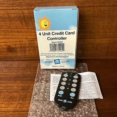 X10 4 Unit Credit Card Controller KR22A New In Box Ships Free • $14.95