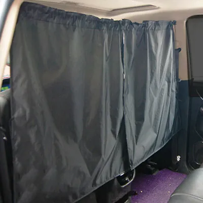 Black Children Car Window Curtain Partition Protection Sun Shades Accessories • £9.50