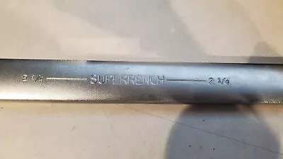Williams SUPERRENCH 2 1/4  Combination Wrench # 1194 • $200