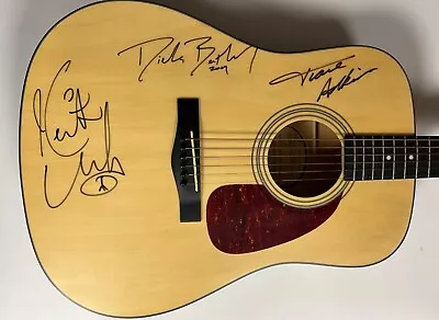 Dierks Bentley Keith Urban Trace Adkins JSA Signed Autograph Acoustic Guitar • £2009.23