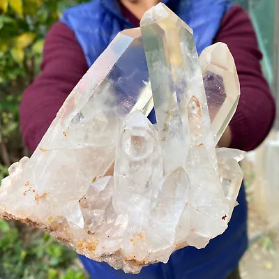 2.48LB  Natural White Crystal Himalayan Quartz Cluster /mineralsls • $0.99