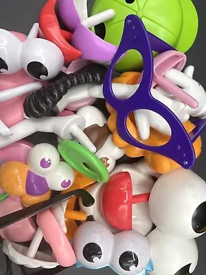Mr. Potato Head Replacement Parts Eyes Ears Nose Shoes Mustache Purse Cleaned • $1.47
