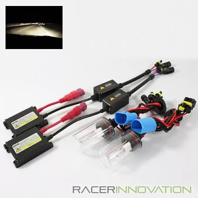 9007-2 4300K Stock White Single Filament Xenon AC Slim Ballast HID Headlight Kit • $43