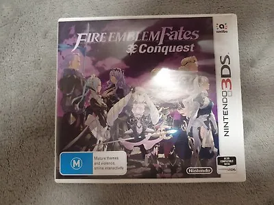 Fire Emblem Fates Conquest Nintendo 3DS Game • $79.95