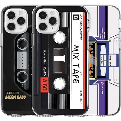 Silicone Cover Case Cassette Mixtape Funny Meme Retro Tape Old Childhood Memory • $16.95