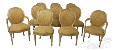 $5895 • Buy L57075EC: Set Of 10 EJ VICTOR French Louis XV Dining Room Chairs