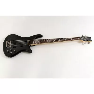 Schecter Stiletto Extreme-5 5-String Bass Guitar See-Thru Black 197881058807 OB • $383.36