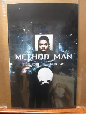 Method Man Judgement Day Wu Tang 1998 Vintage Poster 14517 • $44.97