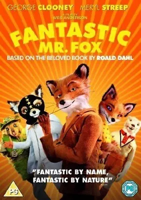 Fantastic Mr. Fox DVD Movie ** George Clooney ** Meryl Streep • £2.60