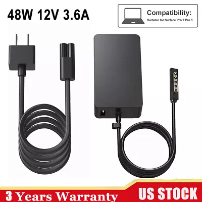 AC Adapter For Microsoft Surface RT Windows 32GB Model 1516 Tablet PC Charger48W • $13.99