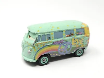 Disney Pixar Cars Fillmore VW Bus  Diecast 1:55 Loose • $6.95