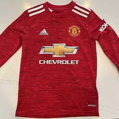 Anthony Martial Manchester United Adidas Jersey Home Jersey 20/21 Youth Small • $19.99