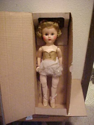  Vintage Aida Toe Dancing Ballerina Doll In Box Capezio S Hurok With Tag 18   • $79.99