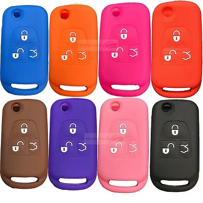 Fit Mercedes Benz ML GL 3 Button Flip Remote Smart Key Fob Silicone Case Cover • $4.96