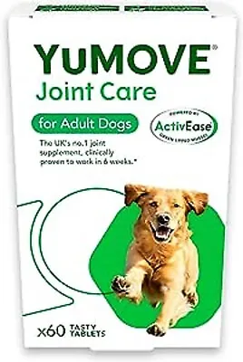 YuMOVE Adult Dog | Joint Supplement For Adult Dogs With Glucosamine60 Tablets. • £14.88