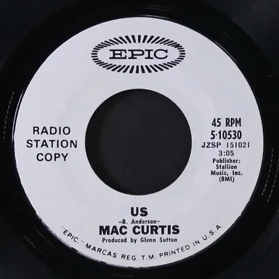 MAC CURTIS: Don't Make Love EPIC 7  Single 45 RPM • $6