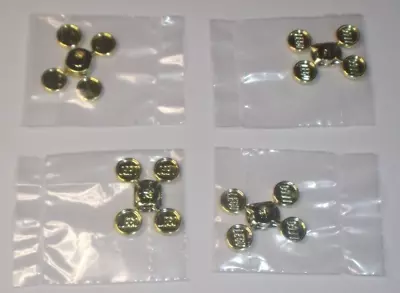 £2.90 • Buy LEGO 4 Sets Of 4 Chrome Gold Coins **NEW BUT NOT PERFECT QUALITY **SECONDS**