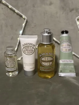 L’OCCITANE En Provence AMANDE Skincare Bath 4-Piece Mix Set Travel Lot • $17
