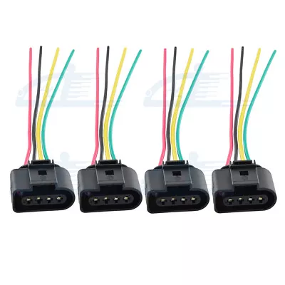 4 X Ignition Coil Connector Repair Harness Plug Wiring For Audi VW Jetta Passat • $7.99