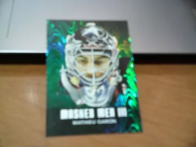 2010-11 Igt Btp Masked Men Iii Emerald Version #mm-34- Mathieu Garon • $1.50