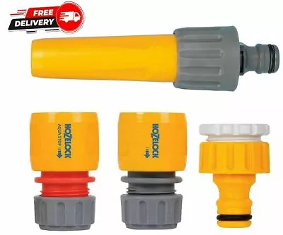 Hozelock Hose Pipe Connector Set Water Watering Garden Fitting Spray Hoselock • £10.95