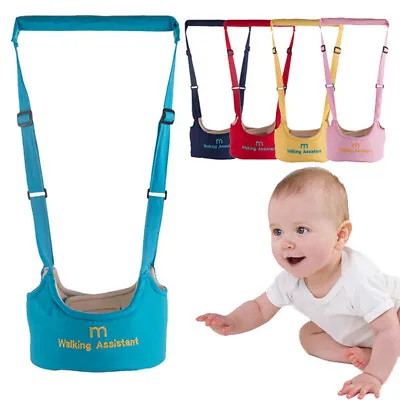 Baby Walker Harness Assistant Toddler Leash For Kid Learning Walking Safety-wq • £6.95