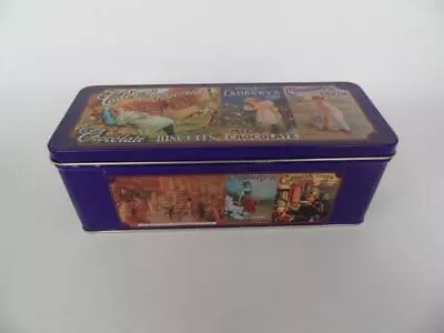 Vintage 1999 Cadburys Advertising Assorted Chocolate Biscuits Tin Hinged Box • $18