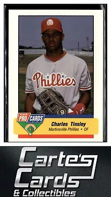 Charles Tinsley 1994 Fleer ProCards #3311 Martinsville Phillies • $1.95