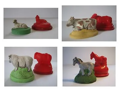 Nativity Animals Rubber Latex Moulds - Christmas 7-set • £4.25