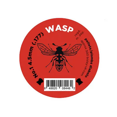 Wasp - WASP177 - Wasp No1 Red .177 - Sample Packs Available Airgun Pellets • £4.27