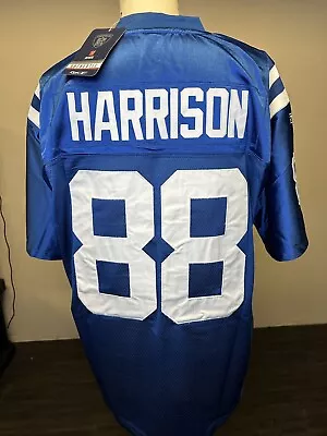 Marvin Harrison Indianapolis Colts Authentic Reebok NFL Jersey • Size 54 • $99.99