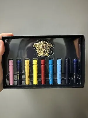 VERSACE YOUNG MEDUSA Pin With 9 Men & Women's Fragrance Cologne Perfume Sample • $60