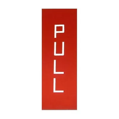 K6 Red Telephone Box Push Pull Door Sign • £25.02