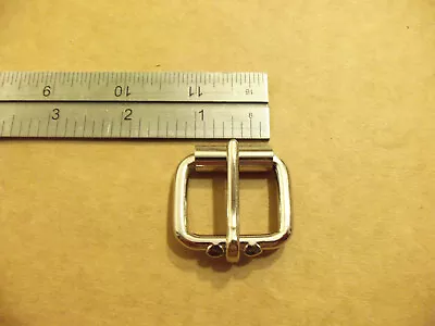 1   Nickel Plated / Steel Heavy Duty Roller Buckle (Pack Of 10) • $12.50