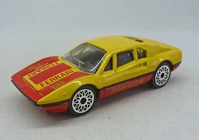 Matchbox Superfast MB70 Ferrari 308 Yellow With Multi-Spoke Wheels • £2.99